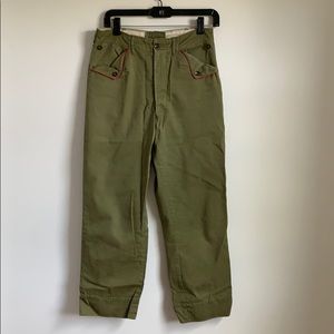 Green Boy Scout trousers